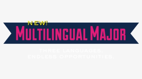 New Multilingual Major - Colorfulness, HD Png Download, Free Download