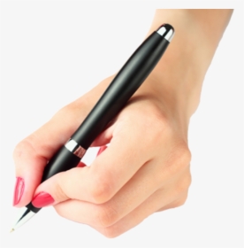 Pen Png Free Download - Holding A Pen Png, Transparent Png, Free Download