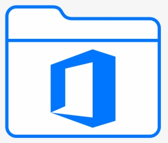 Clip Folder Office - Microsoft Office 365 Folder Icon, HD Png Download, Free Download
