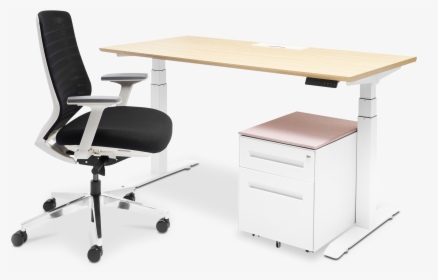 Bureau Standing Package - Office Furniture, HD Png Download, Free Download
