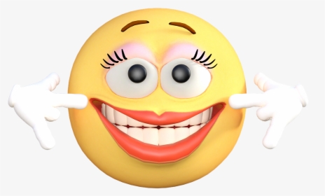 Emoticon Emoji Smile Free Photo - Happy Transparent Background Smiley Emoji, HD Png Download, Free Download
