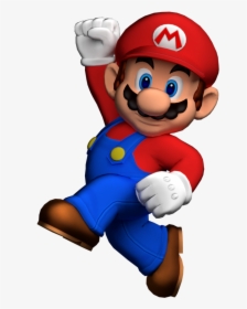 Transparent Mario Jumping Png - Mario With A Neck, Png Download, Free Download