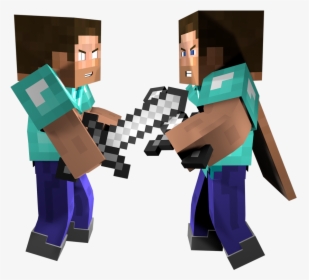 Minecraft Roblox Xbox Mob - Minecraft Fight Png, Transparent Png, Free Download