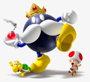 Mario King Bob Omb, HD Png Download, Free Download