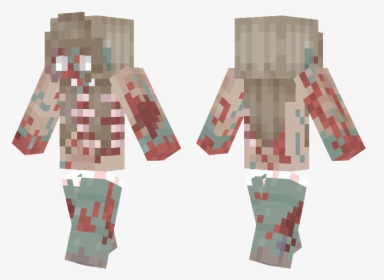 Transparent Minecraft Zombie Png - Minecraft Detailed Girl Skin, Png Download, Free Download