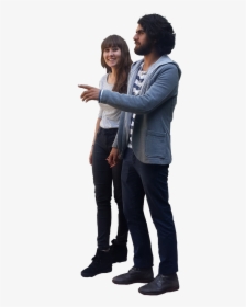 People Pointing Png - People Standing And Pointing Png, Transparent Png, Free Download