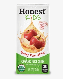 honest kids apple juice box