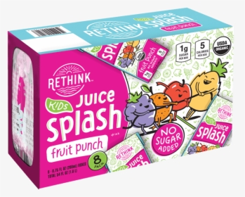 Transparent Juice Splash Png - Rethink Kids Juice Splash, Png Download, Free Download