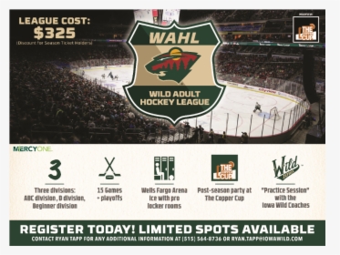 Wahl Graphic - Iowa Wild, HD Png Download, Free Download