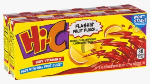 Hic Fruit Punch Juice, HD Png Download, Free Download