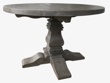 Round Gray Dining Table, HD Png Download, Free Download