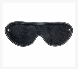 Black Fluffy Blindfold - Sleep Mask, HD Png Download, Free Download