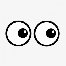 Cartoon Eyes Big Clip - Cartoon Googly Eye Png, Transparent Png, Free Download