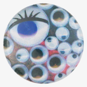 Googley Eyes Art Button Museum - Circle, HD Png Download, Free Download