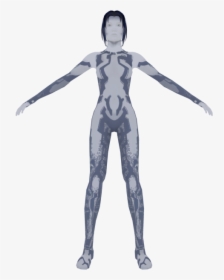 Download Zip Archive - Halo 3 Cortana Model, HD Png Download, Free Download