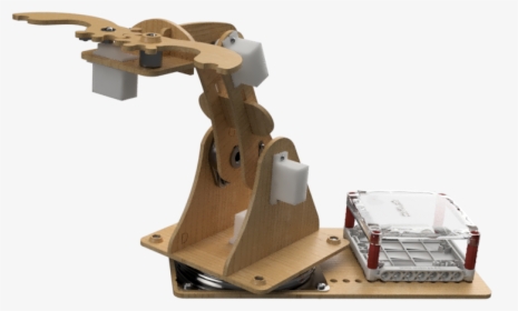 Transparent Robot Arm Png - Wooden Block, Png Download, Free Download