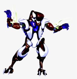 Multicolor Robot Arms Spread - Ropot Cartoon, HD Png Download, Free Download