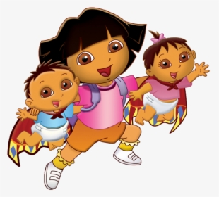 Dora The Explorer Cartoon Images Clip Art - Dora The Explorer Super Babies, HD Png Download, Free Download