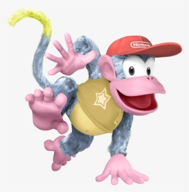Phanom Clipart Dora The Explorer - Diddy Kong Mario Bros, HD Png Download, Free Download