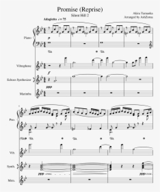 Promise Silent Hill Partitura Piano, HD Png Download, Free Download