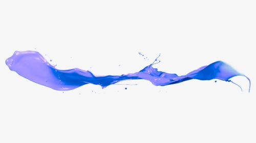 Blue Line Of Paint Png, Transparent Png - Drawing, Png Download, Free Download