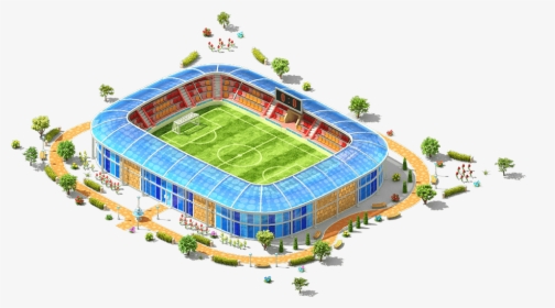 Transparent Baseball Park Clipart - Soccer-specific Stadium, HD Png Download, Free Download