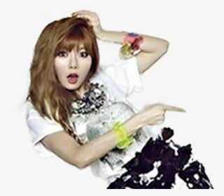 Sticker Kikoojap Kpop 4minute Kim Hyuna Look Regarde - Girl, HD Png Download, Free Download