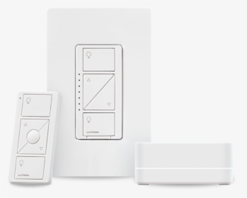 Kit With A Smart Bridge, In-wall Dimmer, Pico Smart - Lutron Caseta Smart Lighting Kit Transparent, HD Png Download, Free Download