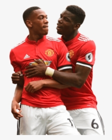 Free Png Download Anthony Martial & Paul Pogba Png - Martial And Pogba Png, Transparent Png, Free Download