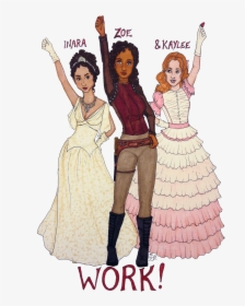 Work - Harry Potter Schuyler Sisters, HD Png Download, Free Download