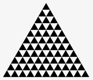 Triangle Of Triangles - Triangle Tessellation, HD Png Download, Free Download