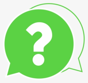 Green Question Mark And Speech Bubble Icon - Question Mark Symbol, HD Png Download, Free Download
