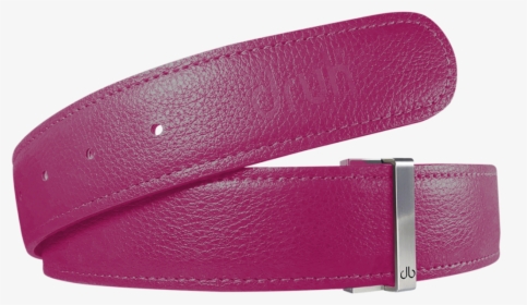 Pink Full Grain Texture Leather Belt - Strap, HD Png Download, Free Download