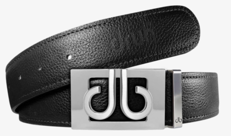 Black Full Grain Textured Leather Strap With Buckle - Db Golf Belt, HD Png Download, Free Download