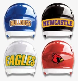 View - Back Of Football Helmet Decals, HD Png Download, Free Download