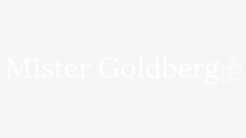 Mister Goldberg Logo White, HD Png Download, Free Download
