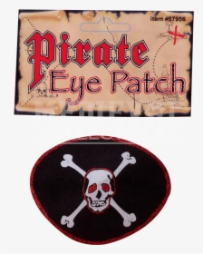 Eyepatch Piracy Logo Font - Skull, HD Png Download, Free Download