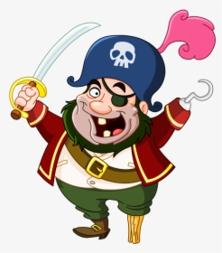 Transparent Pirate Eye Patch Png - Animated Pirates, Png Download, Free Download