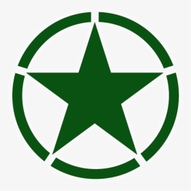 Ww2 American Star Logo, HD Png Download, Free Download