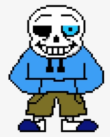 Swapswap Sans Blue Eye - Sans Pixel Art, HD Png Download, Free Download