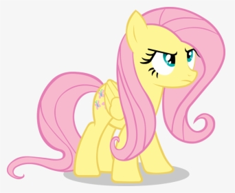 Fluttershy Free Png Image - Mlp Fim Fluttershy Angry, Transparent Png, Free Download