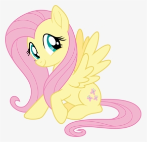 Mlp Fim New Fluttershy Happy Vector By Luckreza8 Dazz0nu - Mlp Fluttershy, HD Png Download, Free Download