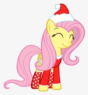 Fluttershy Is Best Pony Fact - My Little Pony Christmas Png, Transparent Png, Free Download