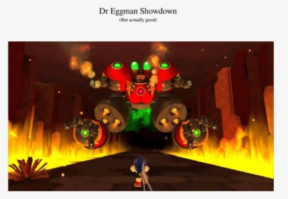 Sonic Lost World Dr Eggman Showdown, HD Png Download, Free Download