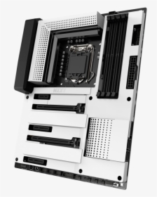 Nzxt White Motherboard, HD Png Download, Free Download