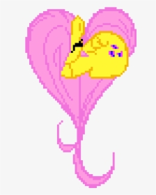 Pixel Art Fluttershy, HD Png Download, Free Download