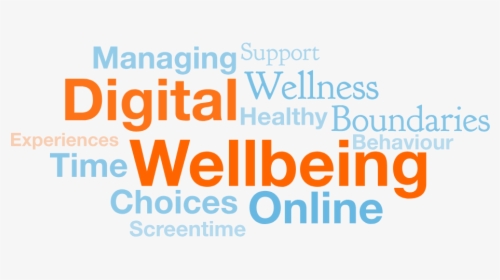 Our Overall Wellbeing Is Determined By The Physical - Digital Wellbeing E Safety, HD Png Download, Free Download