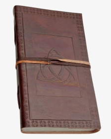 Celtic Triquetra Leather Journal With String - Wallet, HD Png Download, Free Download