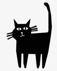 Cat Clipart Pete Whiskers - Pete The Cat Black, HD Png Download, Free Download