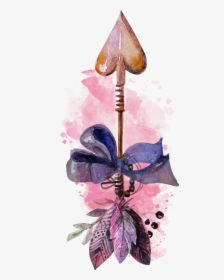 ##arrow #watercolour #hipster #boho - Illustration, HD Png Download, Free Download